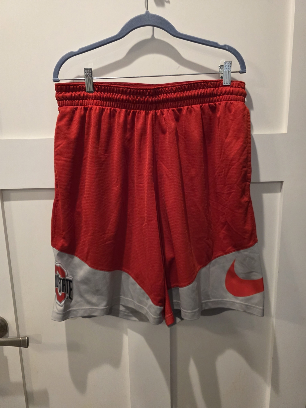 Nike Dri-Fit Elite OSU Ohio State Buckeyes Basketball Shorts Men’s 2xl Red